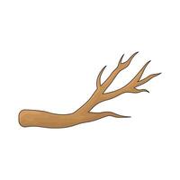 illustration of twig vector
