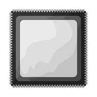 illustration of a processor vector