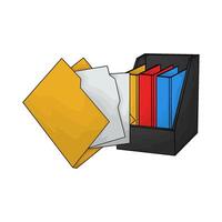 Backup file illustration vector