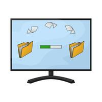 uploading a folder vector