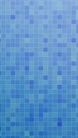 Futuristic Blue Folding Pieces Transition On Vertical Alpha Loop video