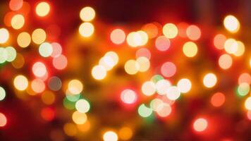 Abstract Multicolored Bokeh Light Background Art photo