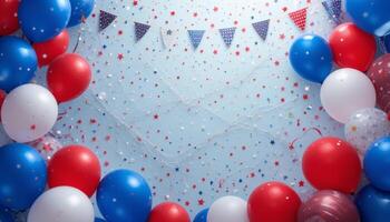 A vibrant, multicolored balloon arch creating a festive and lively ambiance for parties, celebrations, or grand openings with its stunning visual appeal. photo