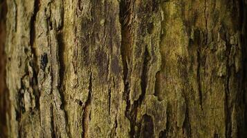 Close-Up of Wooden Tree Bark Texture photo