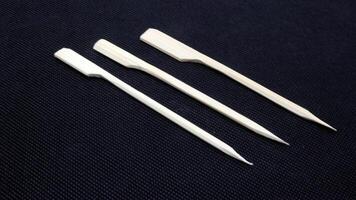 13. Bamboo Skewers isolated photo