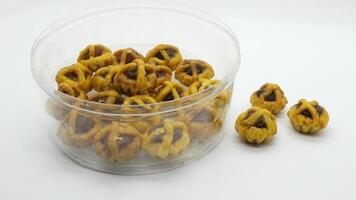 6. Homemade nastar cookies isolated photo