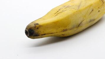 10. Ripe banana fruit isolated photo