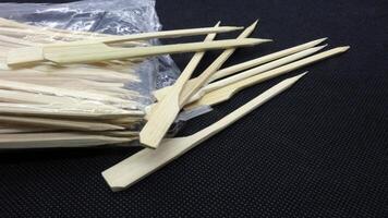 10. Bamboo Skewers isolated photo