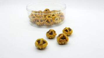 15. Homemade nastar cookies isolated photo