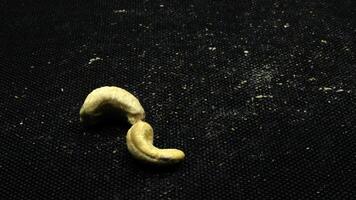 6. Cashew nuts isolated photo