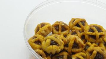 19. Homemade nastar cookies isolated photo
