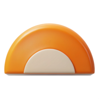 spectacular distinctive Semi-circle pattern, clean lines, flat color, single-weight stroke with Scalable Design. png