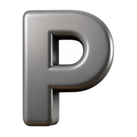 rare elegant Single-weight stroke forms a scalable P . Flat gray. Clean lines with Scalable Design. flawless png