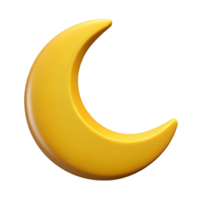 immaculate timeless Minimal design of a crescent moon. Flat color, clean lines with Scalable Design. png