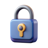 timeless coastal Minimal design of a padlock. Flat color, single-weight stroke, symmetrical with Scalable Design. artisan png