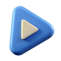 melancholic radiant Play button icon in a triangle shape. Geometric, clean lines, solid color with Scalable Design. luxury png