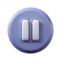unparalleled gothic Minimalist icon of a pause button. Clean lines, flat color, with Scalable Design. refined png