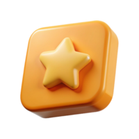 striking artistic Rectangular badge, rounded corners, single star. Flat color, clean lines, with Scalable Design. gallery standard png