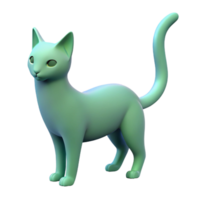 romantic captivating Stylized cat silhouette. Clean lines, flat color, minimal design with Scalable Design. masterfully captured png