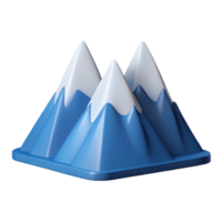 tranquil extraordinary Minimal illustration of a mountain range. Flat color, clean lines. with Scalable Design. museum quality png