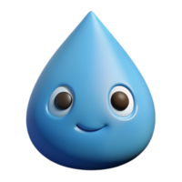 whimsical exquisite Teardrop character with a small, round eye. Clean lines, crisp edges, with Scalable Design. genuine png