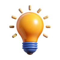 sumptuous unparalleled Clean lines forming a lightbulb icon. Flat color, sharp edges. Minimal design with Scalable Design. png