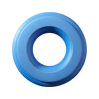 timeless contemporary Symmetrical O constructed from concentric circles. Flat color, clean lines with Scalable Design. original png