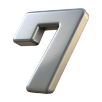 elegant reflective vintage Minimal, scalable number in light gray. Crisp edges with Scalable Design. handcrafted png