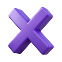 striking avant-garde A flat color X icon. Clean lines, minimal design, sharp edges with Scalable Design. professional png