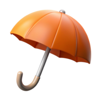 melancholic sumptuous Umbrella with a curved handle. Crisp edges, single-weight stroke, with Scalable Design. precision png