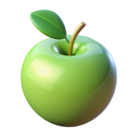 signature minimalist Circular apple with a leaf and stem. Clean lines, minimal details, with Scalable Design. high quality png