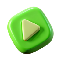 sumptuous inspired Clean lines, scalable PLAY in bright green. Flat color with Scalable Design. png