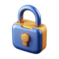tranquil magnificent Lock icon. Padlock, closed shackle. Crisp edges, flat color with Scalable Design. handcrafted png