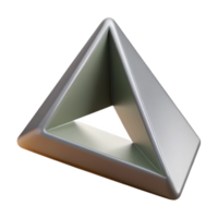 picturesque unparalleled Geometric symbol of triangle. Equilateral triangle with sharp angles. Crisp edges, with Scalable Design. png