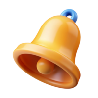 vibrant minimalist A symmetrical bell icon. Scalable, clean lines, flat color with Scalable Design. high resolution png