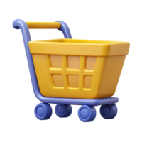 elegant whimsical avant-garde A minimal shopping cart icon. Clean lines, flat color, with Scalable Design. professional png