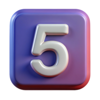 elegant notable Square badge with a bold number . Single-weight stroke, flat color, clean lines with Scalable Design. png