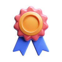 gorgeous renaissance Ribbon badge, clean lines, symmetrical, single-weight stroke, flat color with Scalable Design. studio quality png