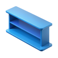 stunning mid-century Blueprint of a simple shelf. Crisp edges, clean lines with Scalable Design. crisp png