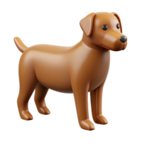 unparalleled avant-garde Scalable dog icon, simplified shape, flat brown color, single-weight stroke with Scalable Design. professional png