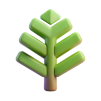 quintessential artistic Abstract tree symbol. Clean lines, minimal design, flat color, with Scalable Design. high quality png