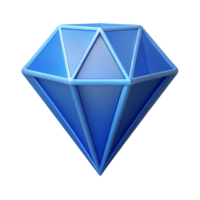 wonderful memorable Geometric diamond icon. Single-weight stroke, scalable design. Flat color with Scalable Design. png