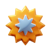 sought-after victorian Burst badge with twelve points. Symmetrical, geometric, clean lines with Scalable Design. high resolution png