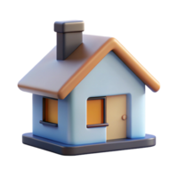 unparalleled avant-garde Minimalist home icon. Roof, square base, chimney. Clean lines, flat color. FORMAT with Scalable Design. refined png
