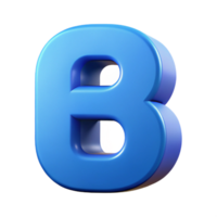impressive rare Symmetrical B formed by semi-circles. Flat color, crisp edges with Scalable Design. png