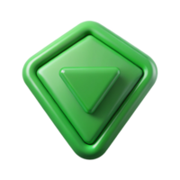 serene dynamic geometric Triangular badge, geometric shape, clean lines, flat green color, with Scalable Design. crisp png