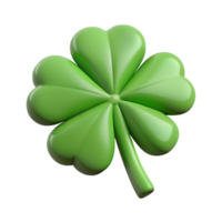 gorgeous celebrated Clean lines, symmetrical rendering of a four-leaf clover. Flat color, minimal design with Scalable Design. png