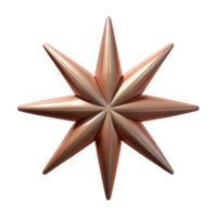 tranquil enchanting Fish character with triangular fins, oval body. Clean lines, symmetrical, flat color with Scalable Design. ultra HD png