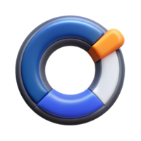 reflective radiant Circular progress indicator, single-weight stroke, with Scalable Design. gallery standard png