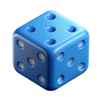 romantic magnificent Isometric set of dice with solid color and crisp edges. Minimal design with Scalable Design. studio quality png